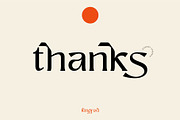 Kingred, a Font by ngene (Thumbnail 11 of 11)
