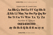 Concrete - Bold Advertising Typeface, a Serif Font by Sohel Studio (Thumbnail 11 of 12)