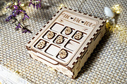 Tic Tac Toe - Laser Cut File, an Object Graphic by VectorPainter (Thumbnail 6 of 18)