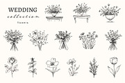 Elegant Wedding Illustration Bundle, an Object Illustration by NatalieArtShop (Thumbnail 9 of 13)