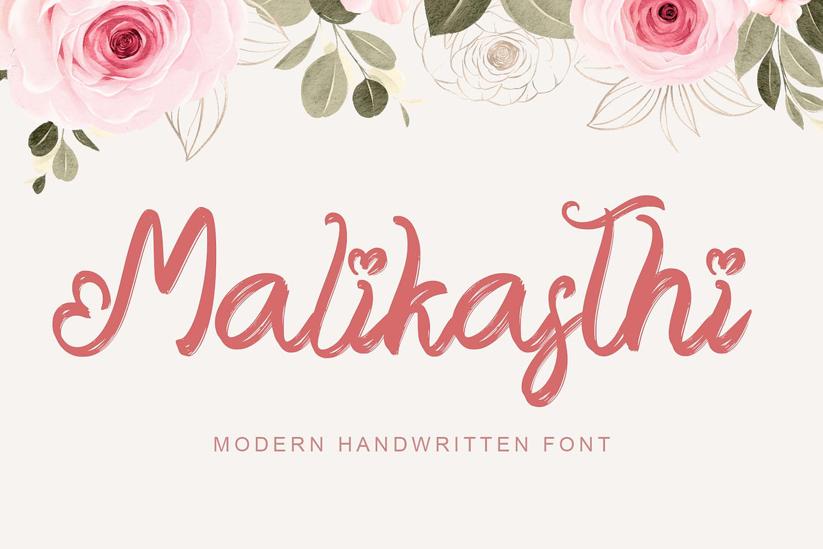 Beautiful Sweet Bundle, a Handwritten Font by Yoga Letter (Photo 10 of 19)