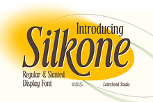 Silkone Display Font