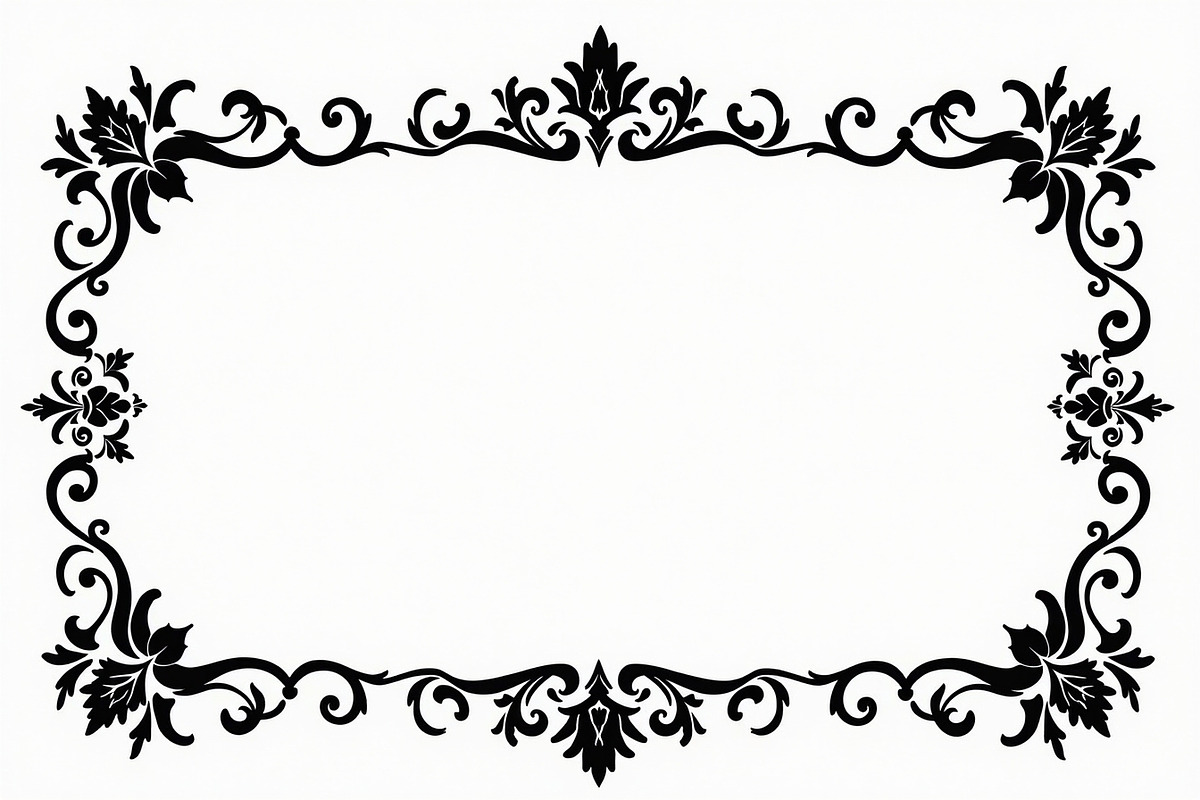 Elegant frame with decorative, an Illustration by Amazin_art (Photo 3 of 17)