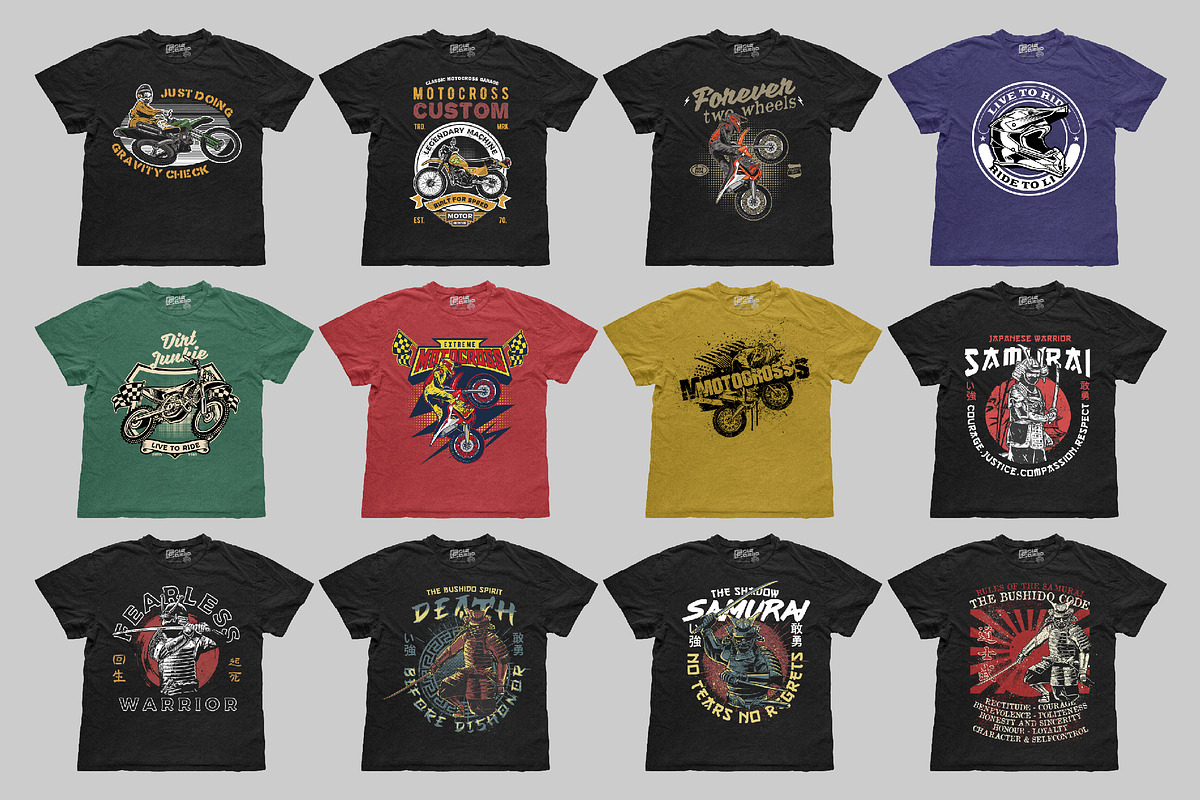 101 ultimate bundle T-Shirt Designs, an Illustration by The BolzStudio (Photo 5 of 10)