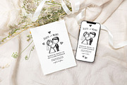 Obsidian - Wedding Invitation Suite, an Invitation Template by CinderHeart Designs (Thumbnail 10 of 10)