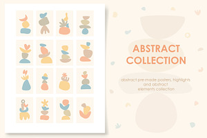 Abstract posters creator.