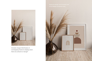 Artwork Frame Photo Mockup Bundle