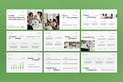 White Modern Company Project Keynote, a Presentation Template by graphicook (Thumbnail 4 of 4)