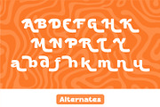 Kenziah - Retro Display Font, a Sans Serif Font by Rishsketch (Thumbnail 11 of 14)