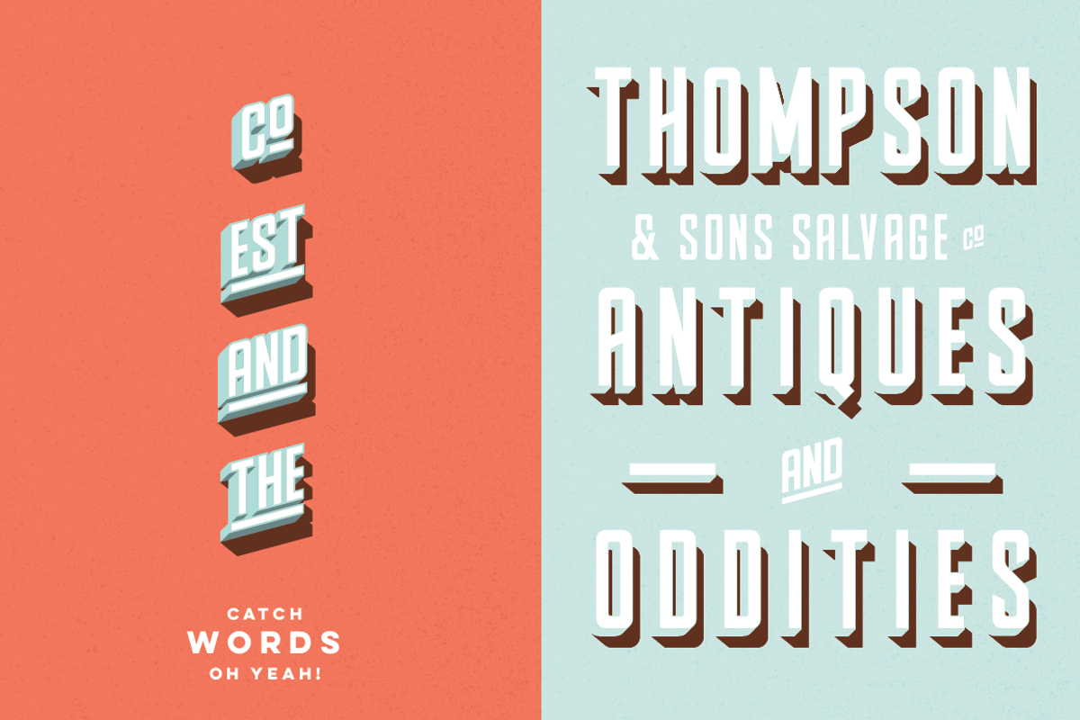Parts & Labor - Layered Type System preview 6