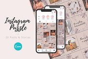 Instagram Puzzle | Posts & Stories, a Social Media Template by Wander Designs (Thumbnail 1 of 9)