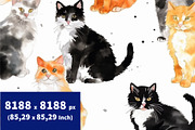 Pet Patterns 20 pcs. Cat, Dog, Bird, a Pattern Graphic by Patternization (Thumbnail 2 of 3)