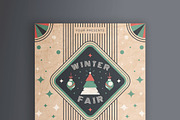 Winter Fair Flyer Set, a Flyer Template by KMZVR.Lab (Thumbnail 6 of 6)