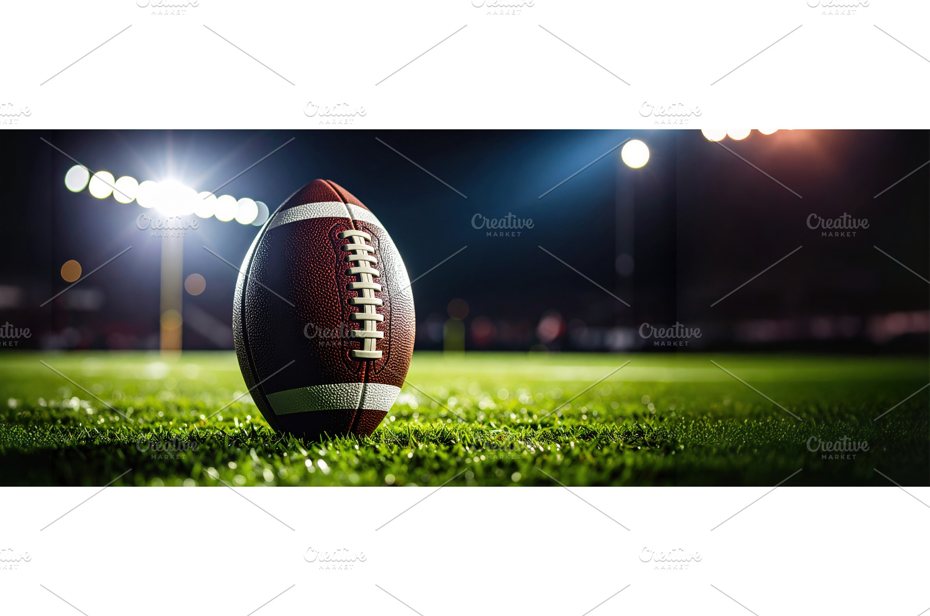 American football on field under, a Sports & Recreation Photo by Igor Tichonow