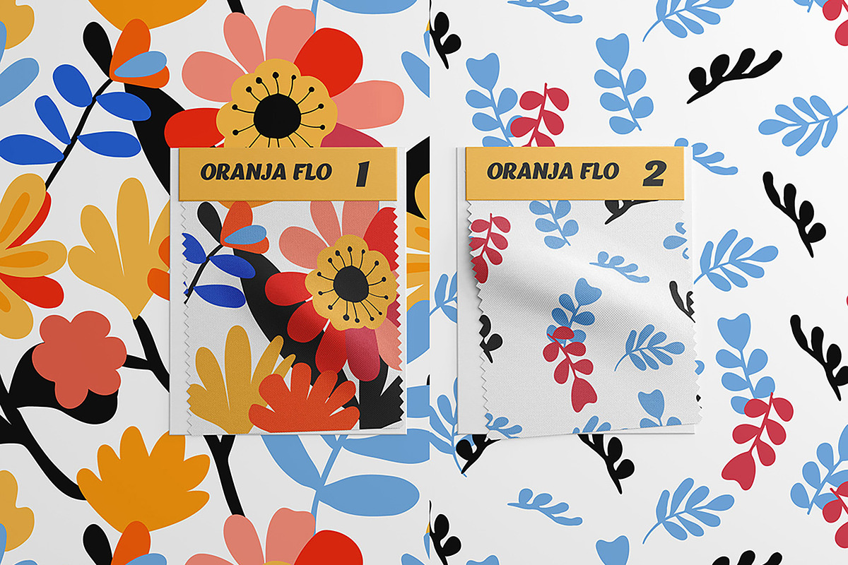 Scandinavian Floral Abstract Pattern, a Pattern Graphic by Asya Melkonyan Patterns (Photo 8 of 20)