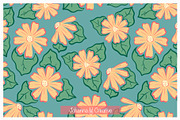 Cute Bunny & Floral Seamless Pattern, an Illustration by Johanna V. Creative (Thumbnail 6 of 7)