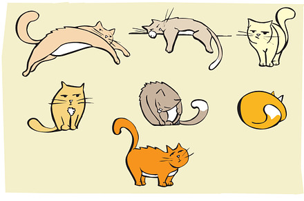 Cartoon Cats
