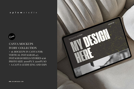 Canva mockups template