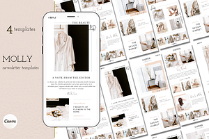 Molly Newsletter Template