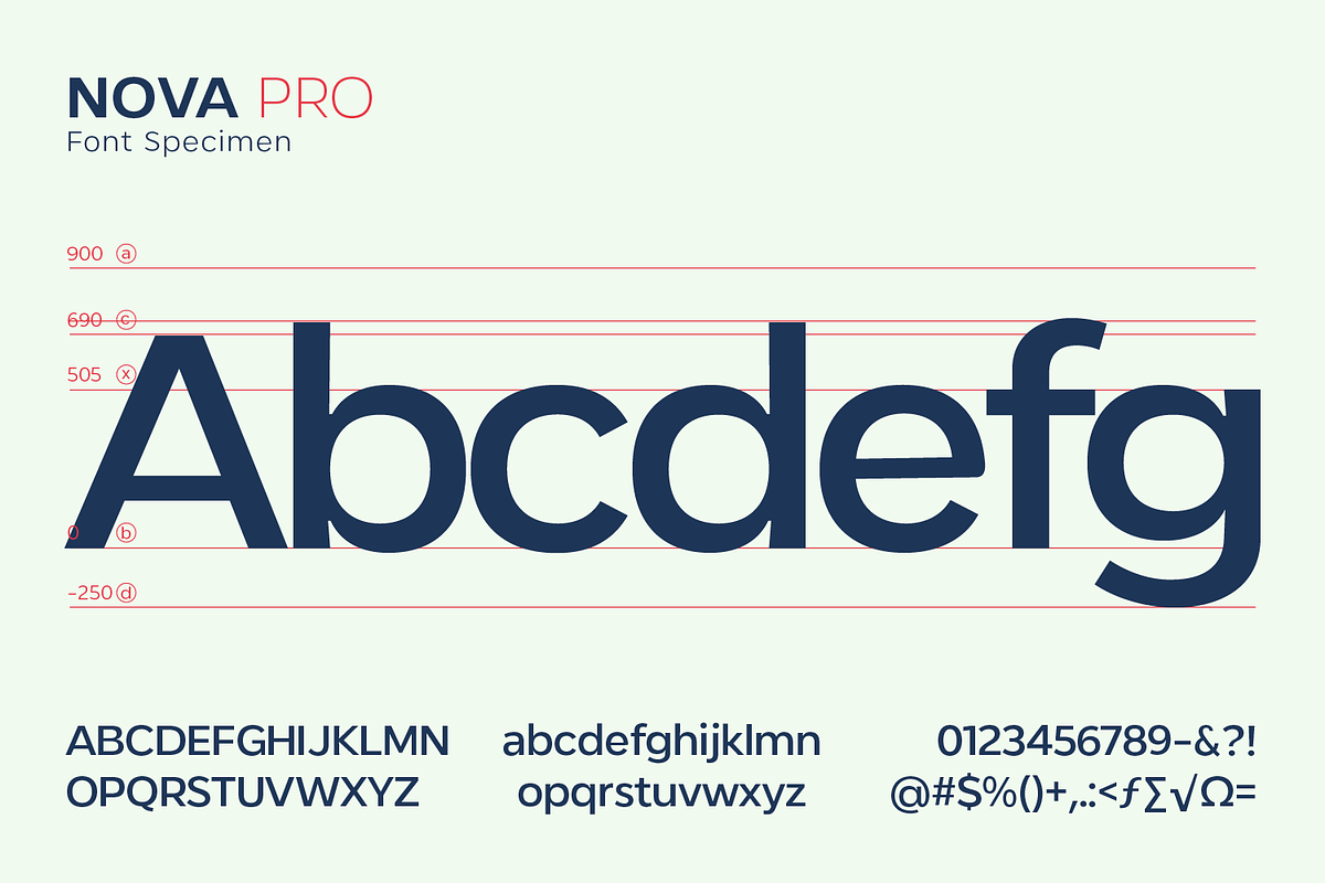 Nova Pro-Modern Sans Serif Font, a Sans Serif Font by xdCreative (Photo 3 of 13)