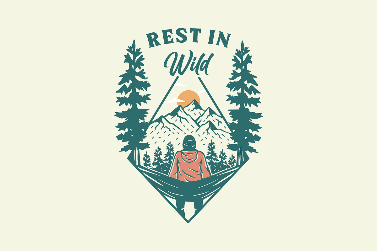 Rest in Wild, a Person Illustration by Mangustudio (Photo 1 of 3)