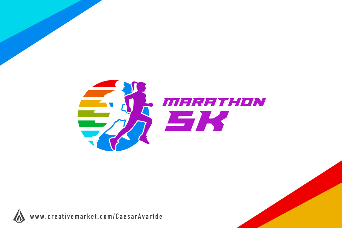 Marathon Logo Template, a Branding & Logo Template by Avartde Creative (Photo 1 of 3)