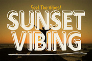 Sinome - Quirky Retro Display Font, a Sans Serif Font by Bentype Studio (Thumbnail 4 of 7)