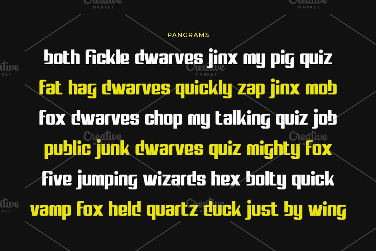 Bigsock Condensed Display Font, a Sans Serif Font by Artiveko (Photo 5 of 8)