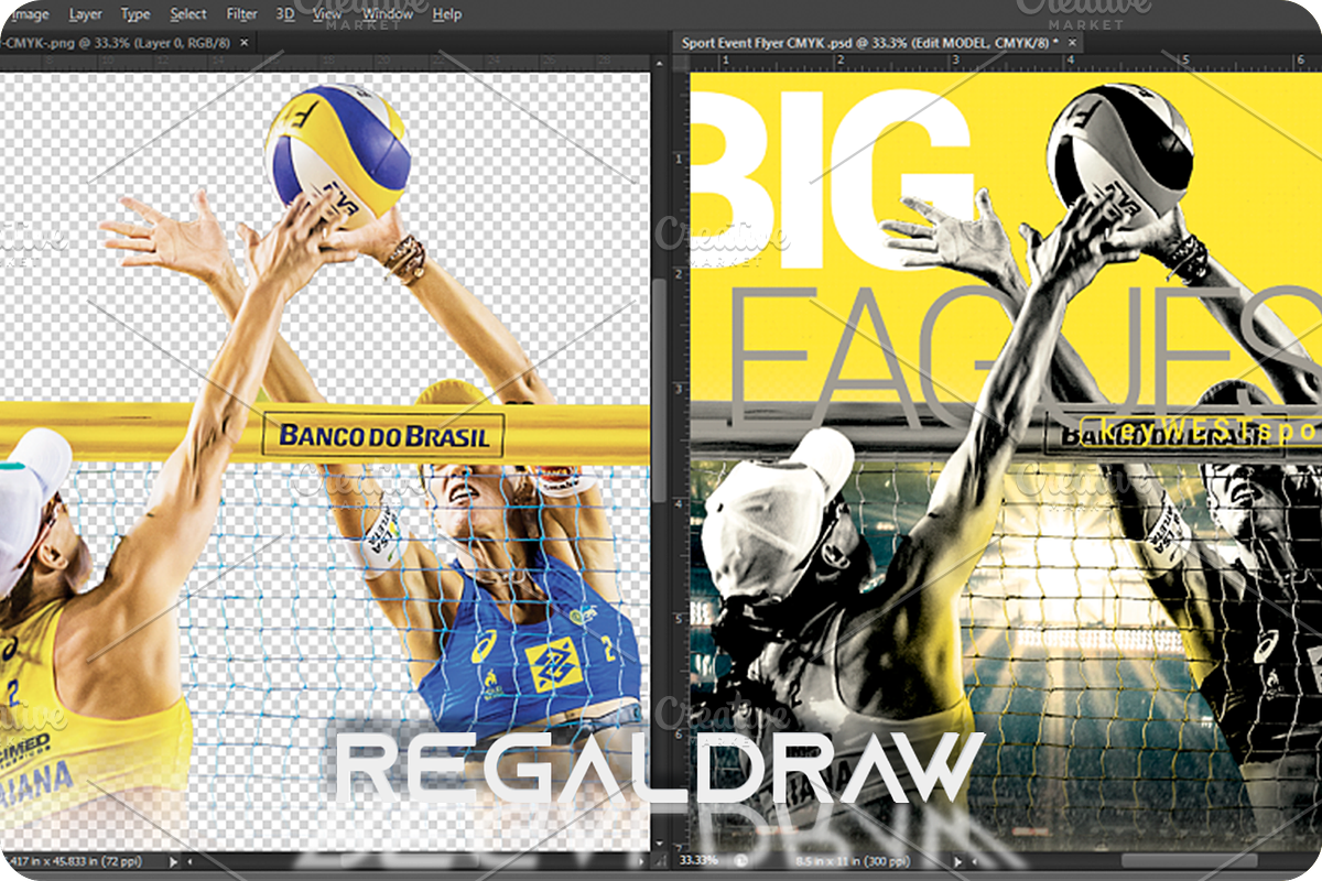 Sport Event Flyer, a Flyer Template by regalDRAW (Photo 4 of 4)