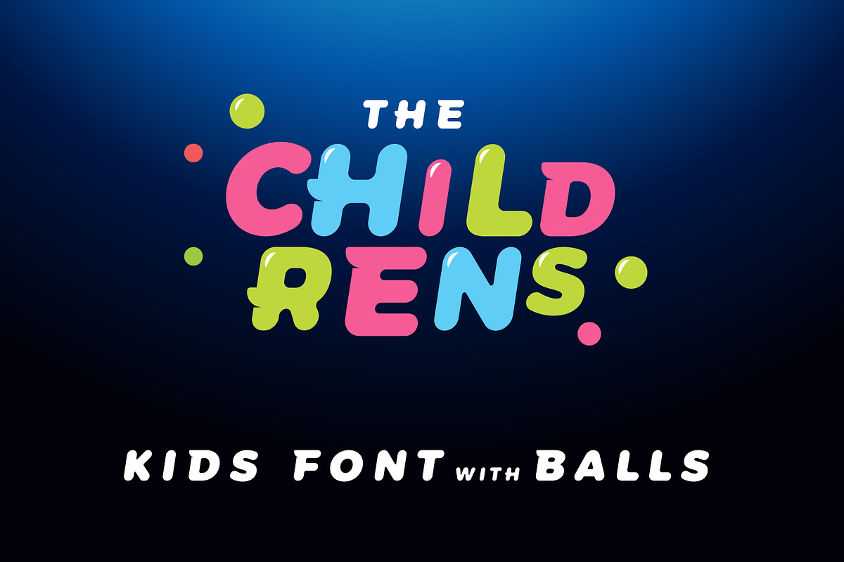 Children's Headline Font, a Symbol Font by artyway (Photo 1 of 7)
