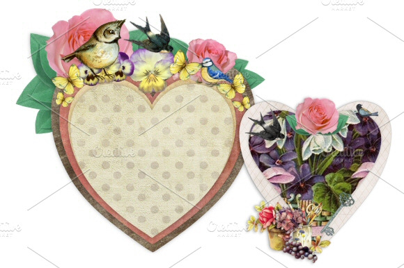 Heart Embellishment Frame