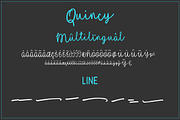 Quincy | Font Duo, a Script Font by Artstudio (Thumbnail 8 of 9)