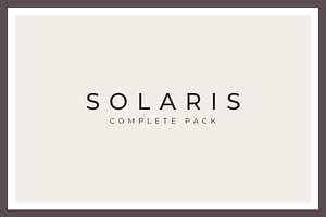 Solaris Complete Pack, a Brochure Template by SlideStation