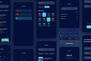 MUPI - Cinema Booking UI KIT, an App Template by Vektora Studio (Thumbnail 4 of 6)