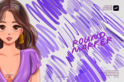 Round Marker for Character, a Brush Add-On by Spasibenko Art (Thumbnail 5 of 5)