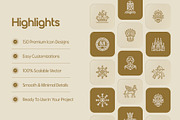 Historical Icons Set, an Outline Icon by Prosymbols (Thumbnail 2 of 8)