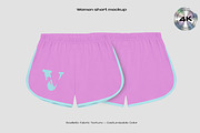 Women short pant mockup, an Apparel Mockup by Voyage Studio (Thumbnail 3 of 4)