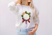 Christmas Boutonnieres Clip Art Bund, an Illustration by SVGArt (Thumbnail 4 of 8)