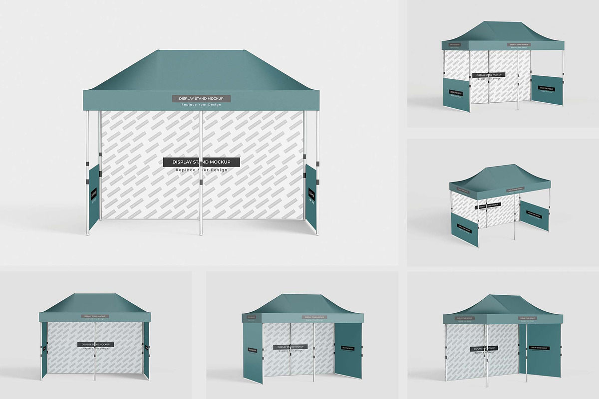 Event Tent Mockup Set, a Product Mockup by tiyasprabawa (Photo 1 of 4)