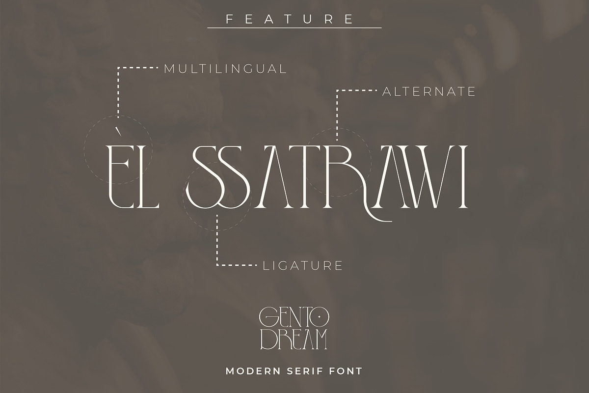 GENTO DREAM Modern Serif Font, a Serif Font by Storytype Studio (Photo 11 of 15)