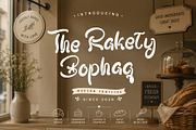 The Rackety Bophaq, a Handwritten Font by HaKi Studio (Thumbnail 1 of 5)
