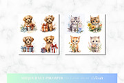 Watercolor Animals Midjourney Prompt, an Animal Illustration by ClipCraft (Thumbnail 9 of 9)
