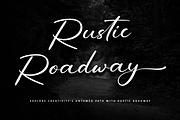 Rustic Roadway, a Handwritten Font by Letterara (Thumbnail 1 of 13)