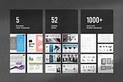 Trendy PowerPoint Template, a Presentation Template by Creathrive Design (Thumbnail 2 of 7)