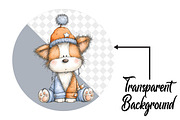 Whimsical Cute Dog Sublimation, an Illustration by Pixels.Craft (Thumbnail 2 of 6)