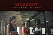 Workout Photoshop Actions preview 2