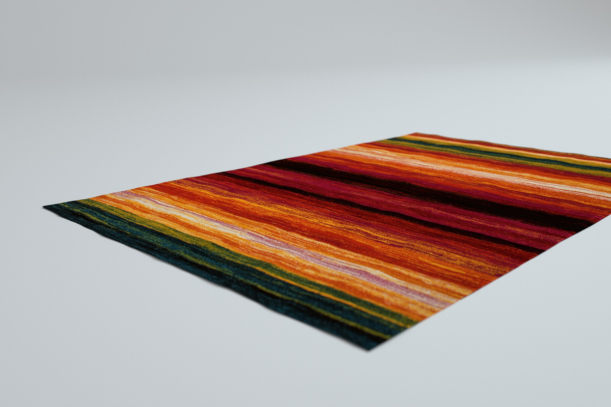 4 Colorful Rugs, a Furniture 3D Model by 3DTreatment (Photo 2 of 10)