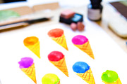 Summer Mood, Watercolor Set With Ice, a Pattern Graphic by Mona Monash (Thumbnail 3 of 13)