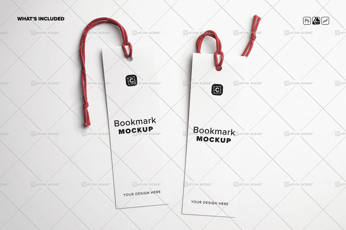 Bookmark Mockup, a Product Mockup by Custom Scene (Photo 8 of 8)