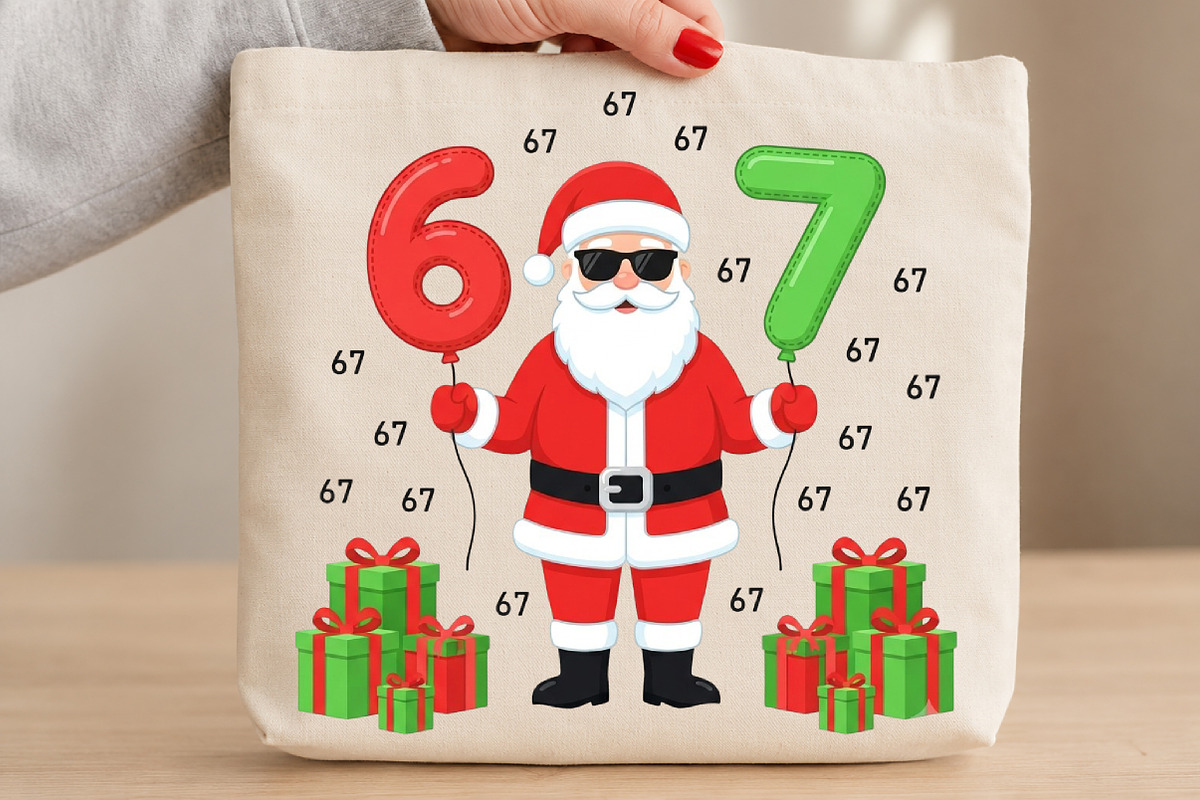 Six Seven Santa PNG, an Object Illustration by DreamCafeArt (Photo 3 of 7)